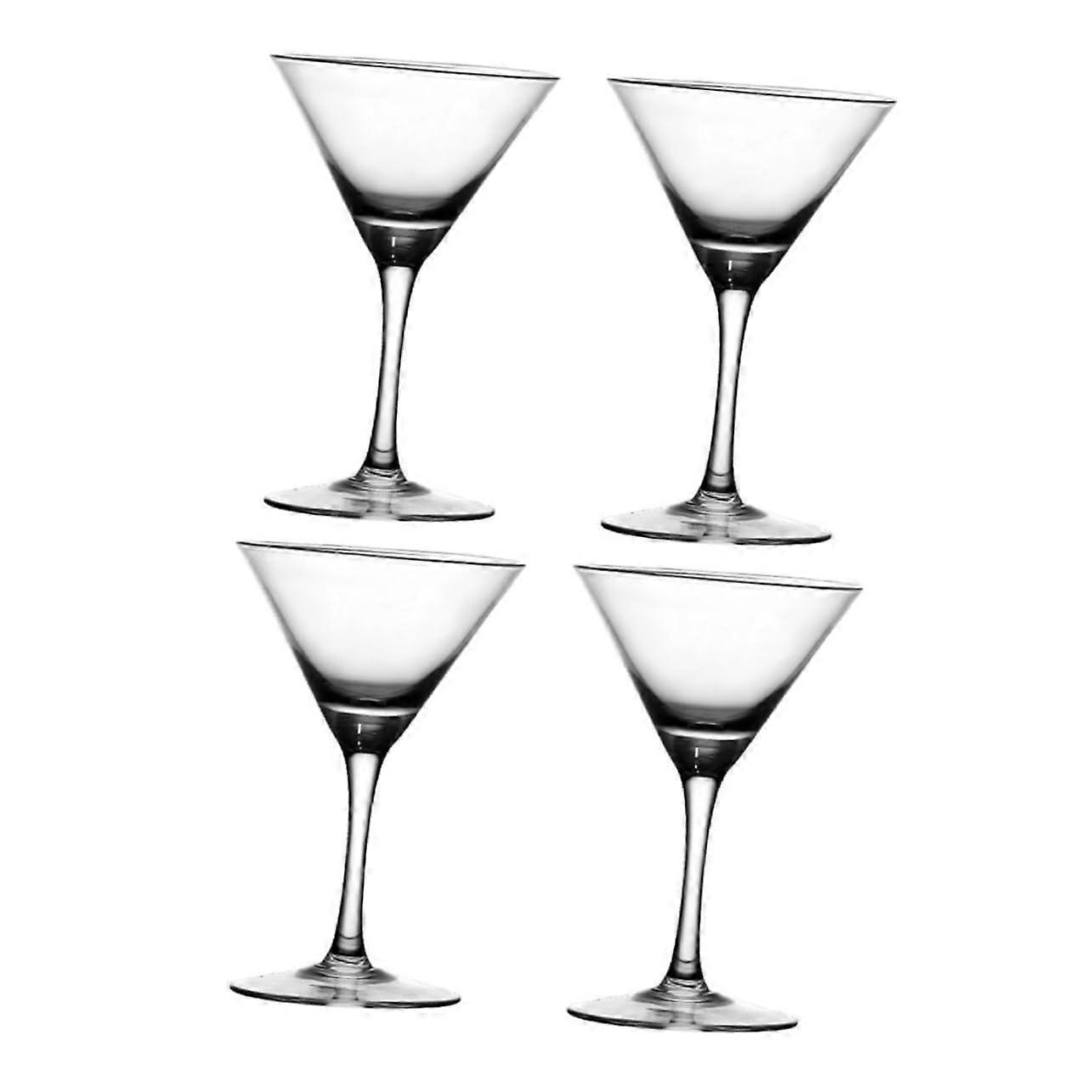Vintage Crystal Goblets 200ml Elegant Set