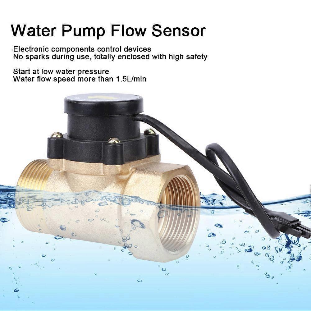 Water Pump Flow Sensor Brass Electronic Pressure Automatic Control Switch HT801 220V