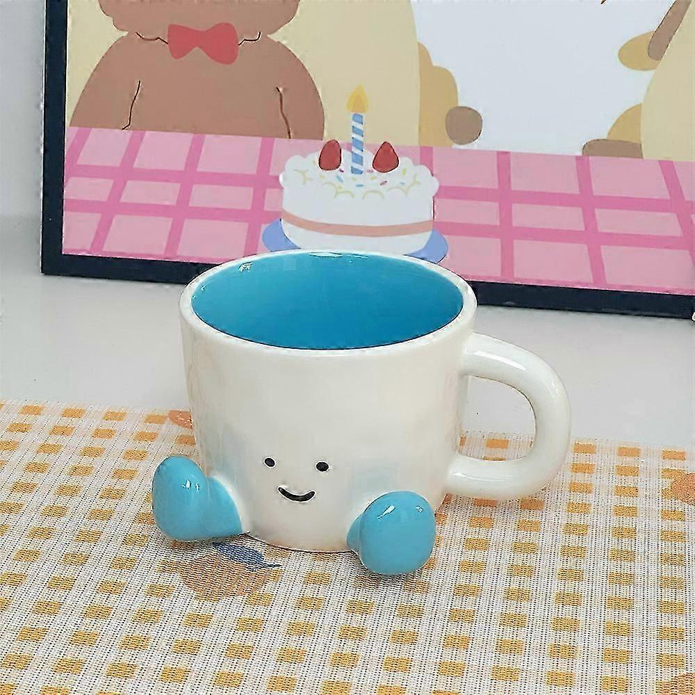 Playful Footprint Ceramic Cup