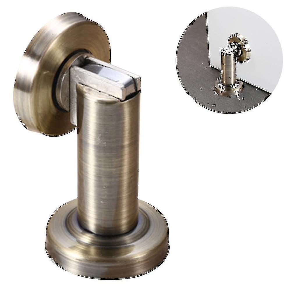 Magnetischer Türstopper, Edelstahl gebürsteter Türfang Modern Solid (kui)