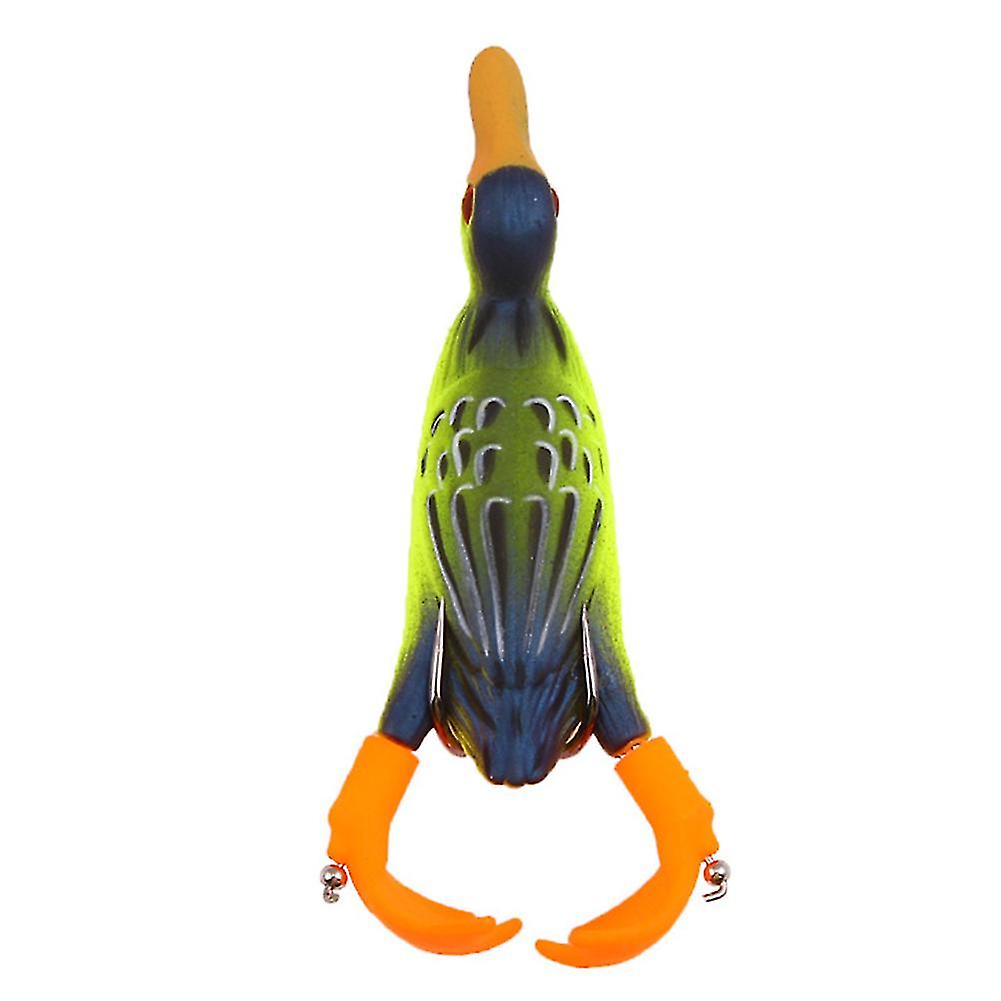 Double Propeller Duckling Soft Bionic Bait Floating Rotating Fishing Lure Fishing Supplies
