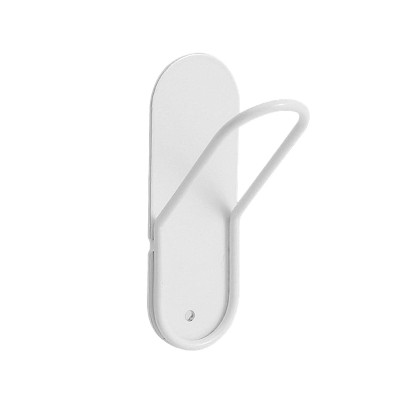 Adhesive Solid Wall Hook Traceless Hanger Without Drilling Nails