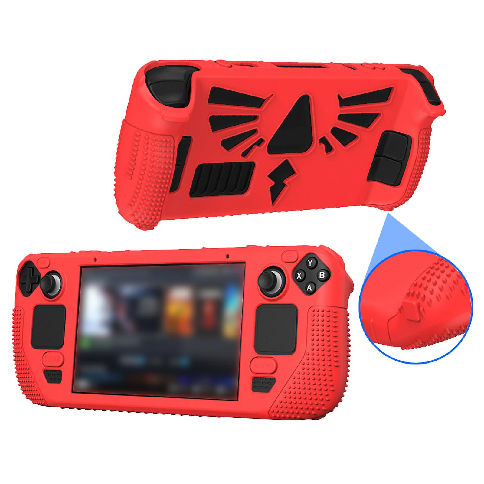 For Steam Deck Game Console for Shell Game Console Silicone for Case with 4 Joys