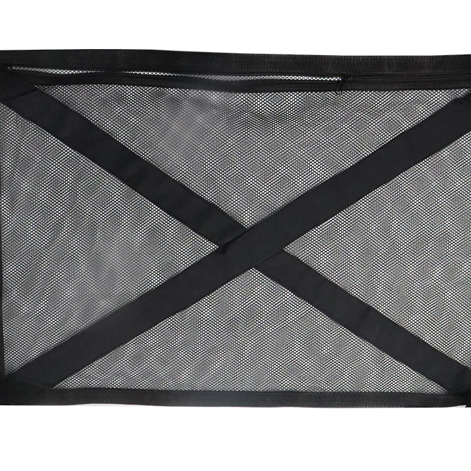 Car Ceiling Storage Net Pocket Strengthen Load-bearing Adjustable Mesh Car Camping Accessories
