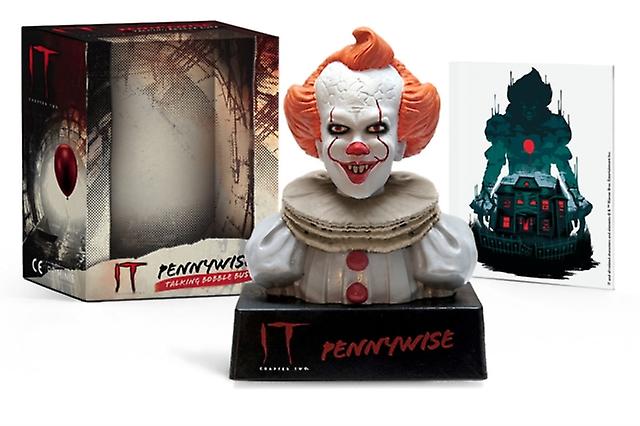 It Pennywise Talking Bobble Bust by Warner Bros. Consumer Products Multiplecomponent retail product Book