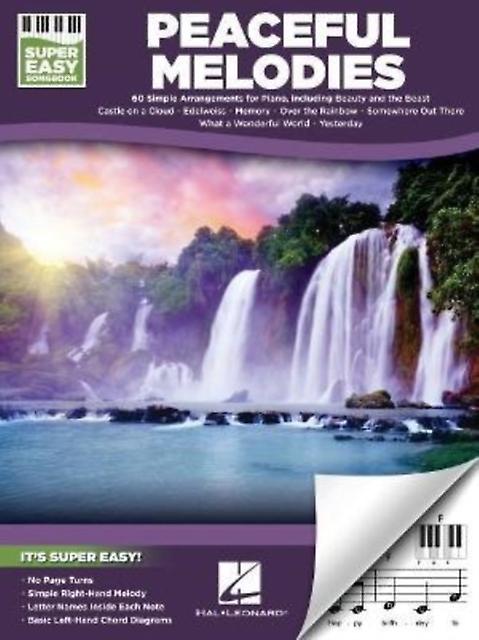 Peaceful Melodies  Super Easy Piano Book Book