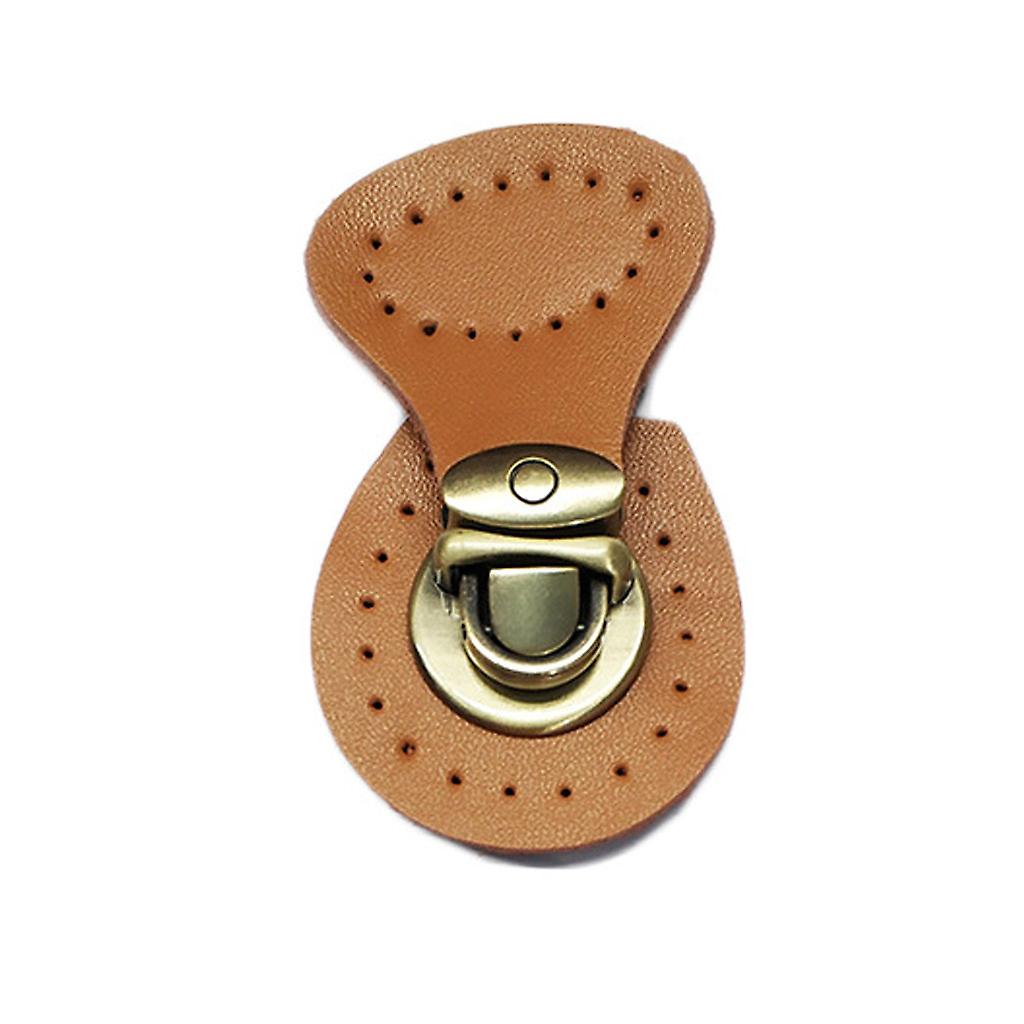 Faux Leather Magnetic Button Lock Bag Snap Closure Buckle Clasp DIY Replacement