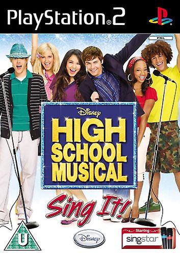 High School Musical Sing It (PS2) - PAL - New & Sealed