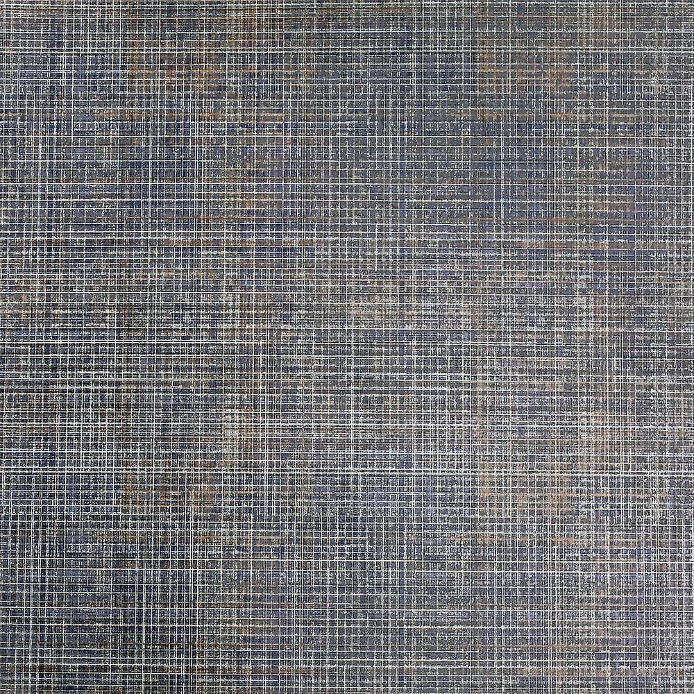 Country Tweed Navy Wallpaper