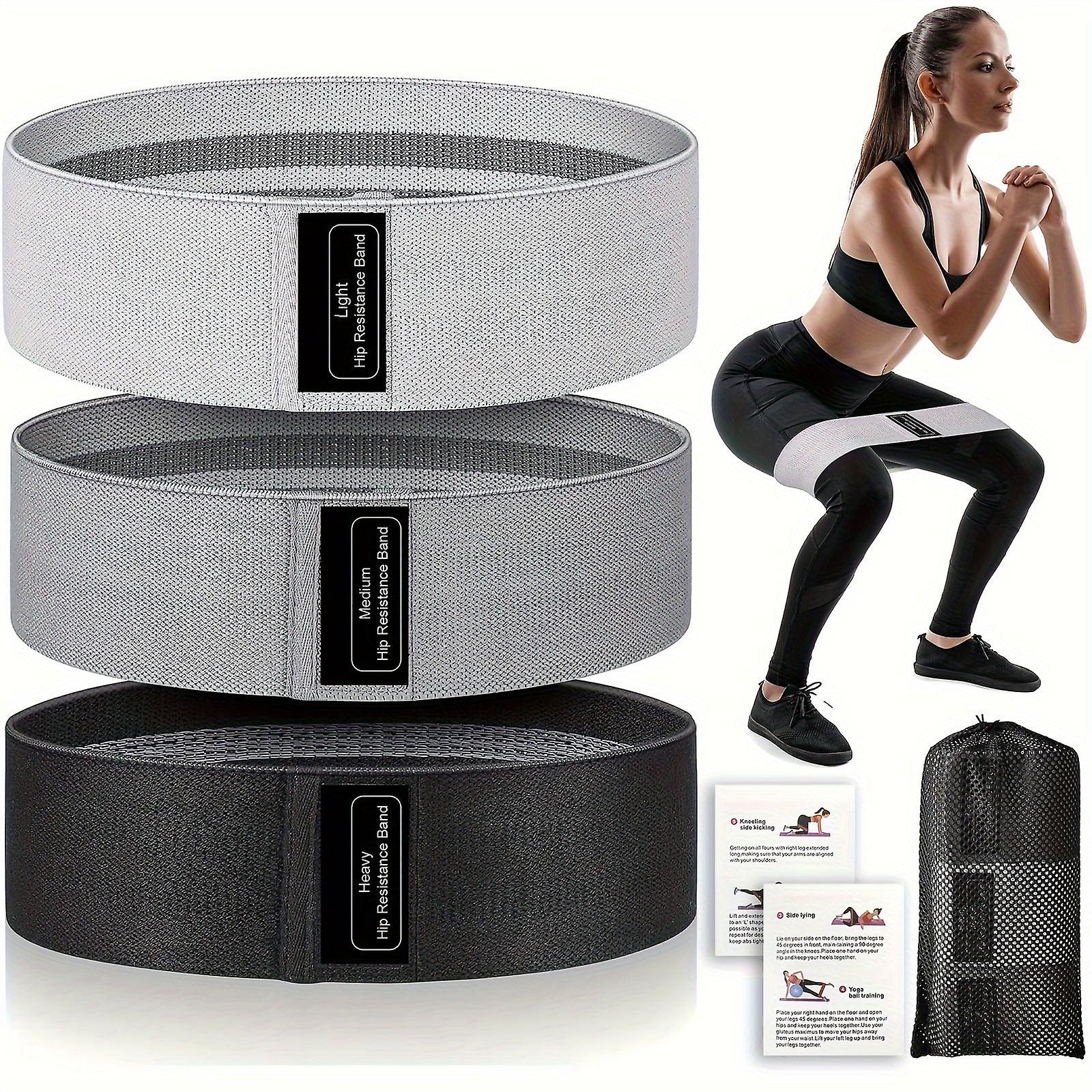 3Pcs Resistance Bands For Working Out, Elastic Bands, Exercise Bands For Legs & Hip Training
