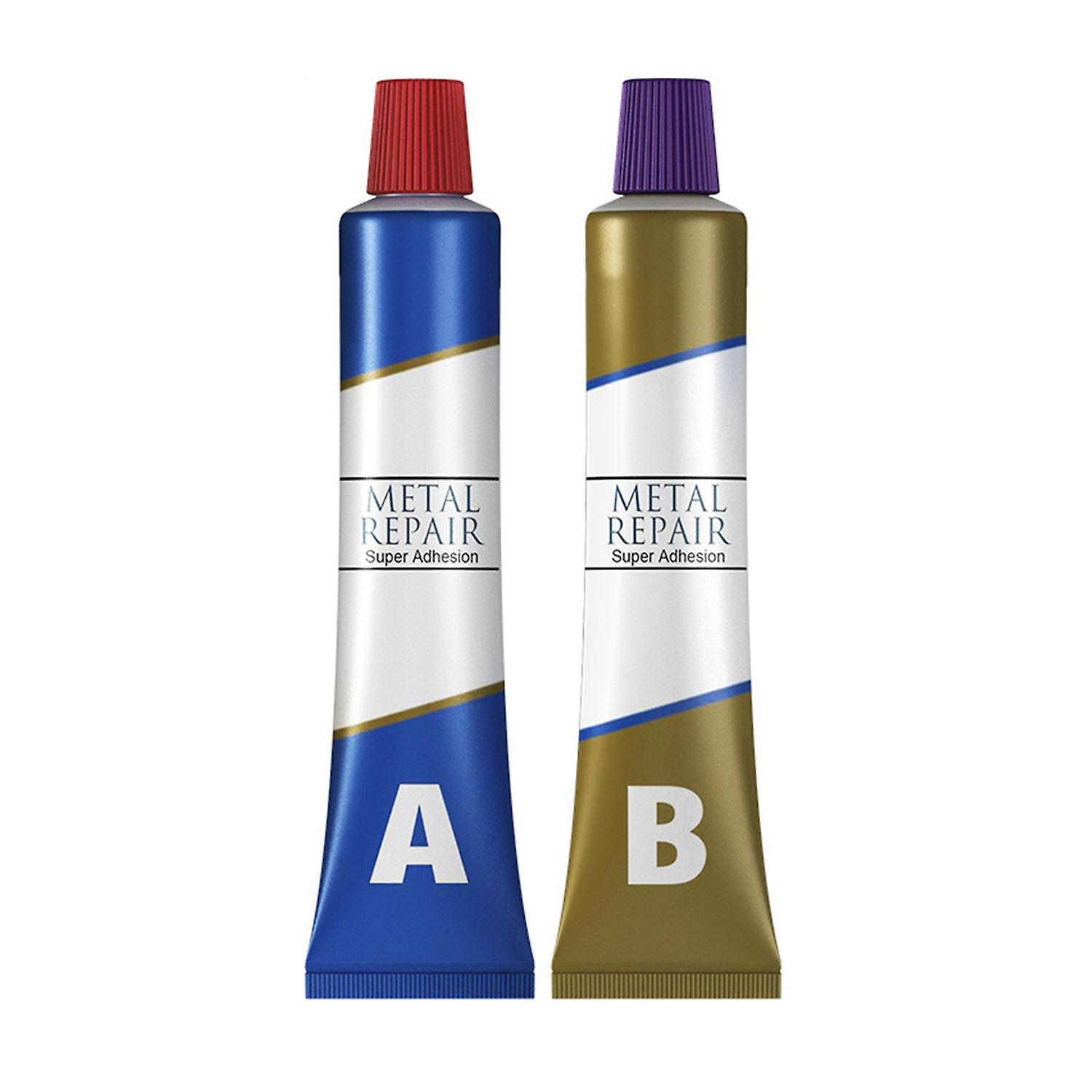 1 Set 20g/50g/100g Metal Repair Glue Quick Dry Strong Stickiness Heat-Resistant Aging-Resistant Wate