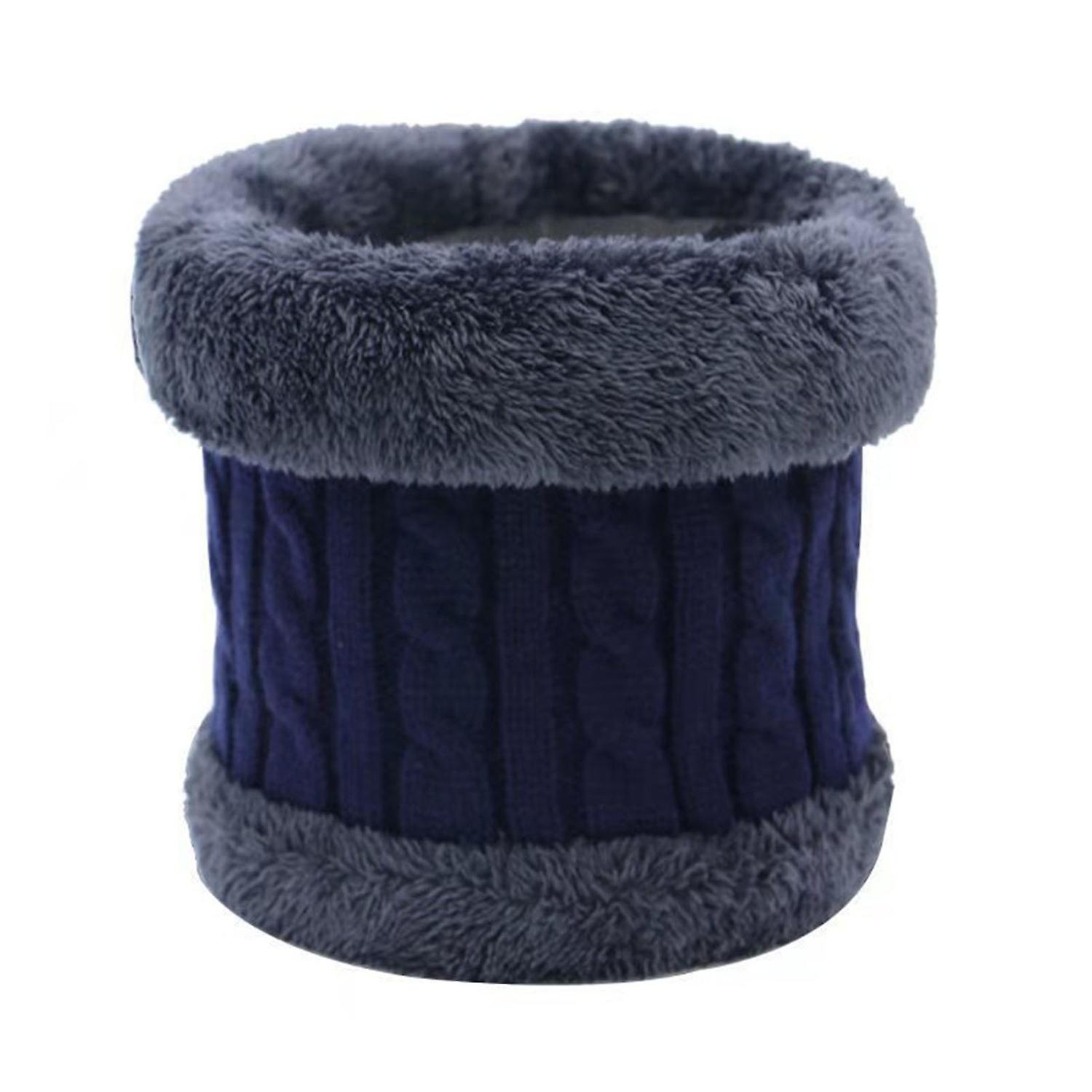 Unsiex Cycling Neck Wrap Thick Soft Plush Elastic Regular Fit Warm Windproof Cold Resistant Color