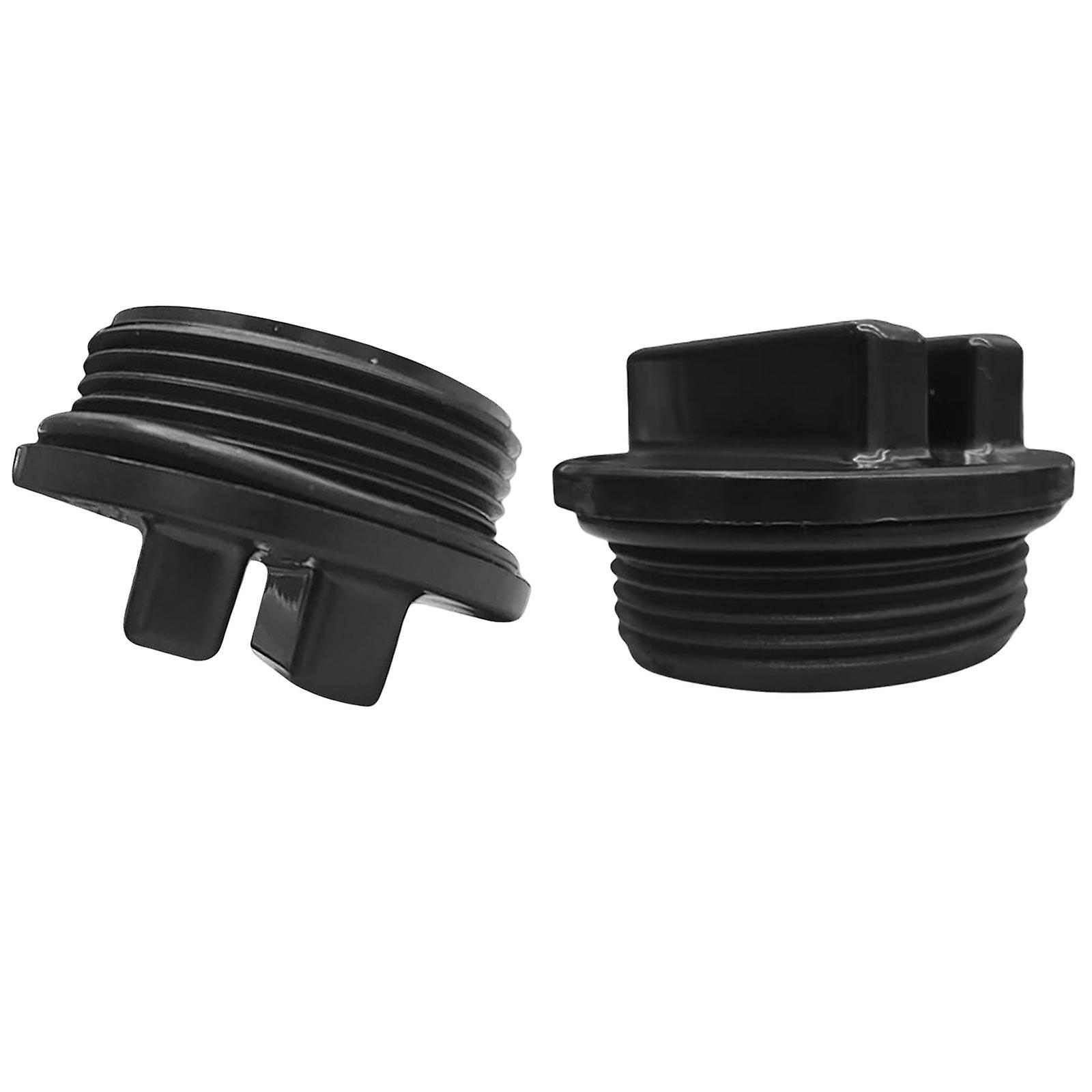 2Pcs Pool Filter Drains Pool Plug Stopper Threaded for Accessories