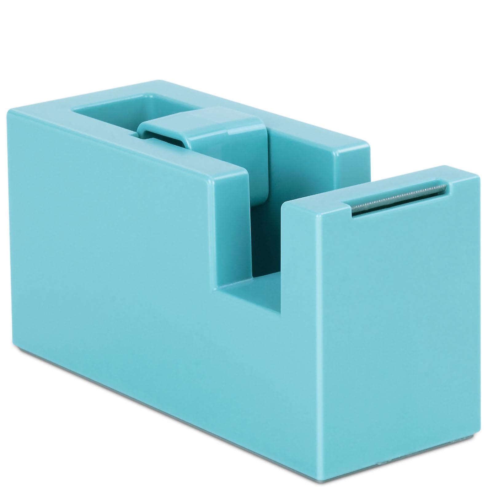 Tape Dispenser Simple Style Portable ABS Resin Desktop Tape Dispenser for Office School