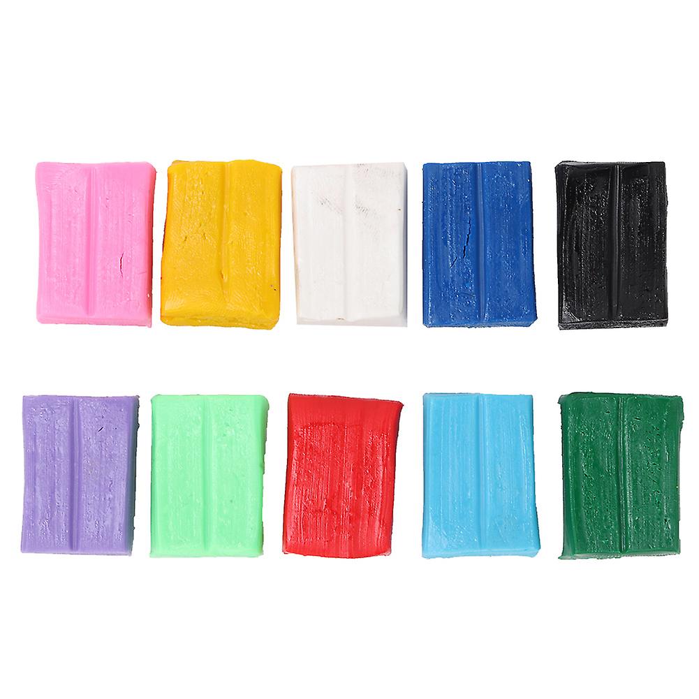 Popular and practical 10 color polymer clay set, environmentally friendly soft clay