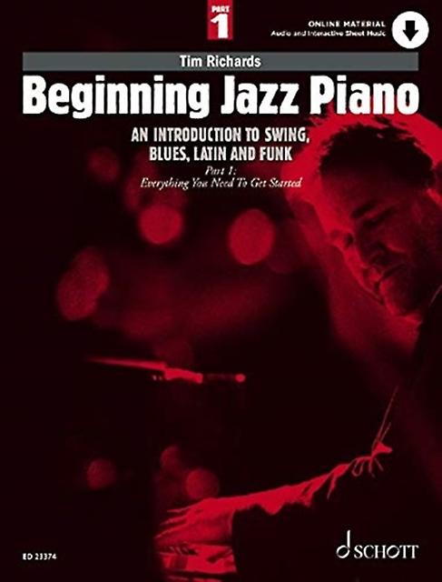 Beginning Jazz Piano 1 by Tim Richards Paperback Book