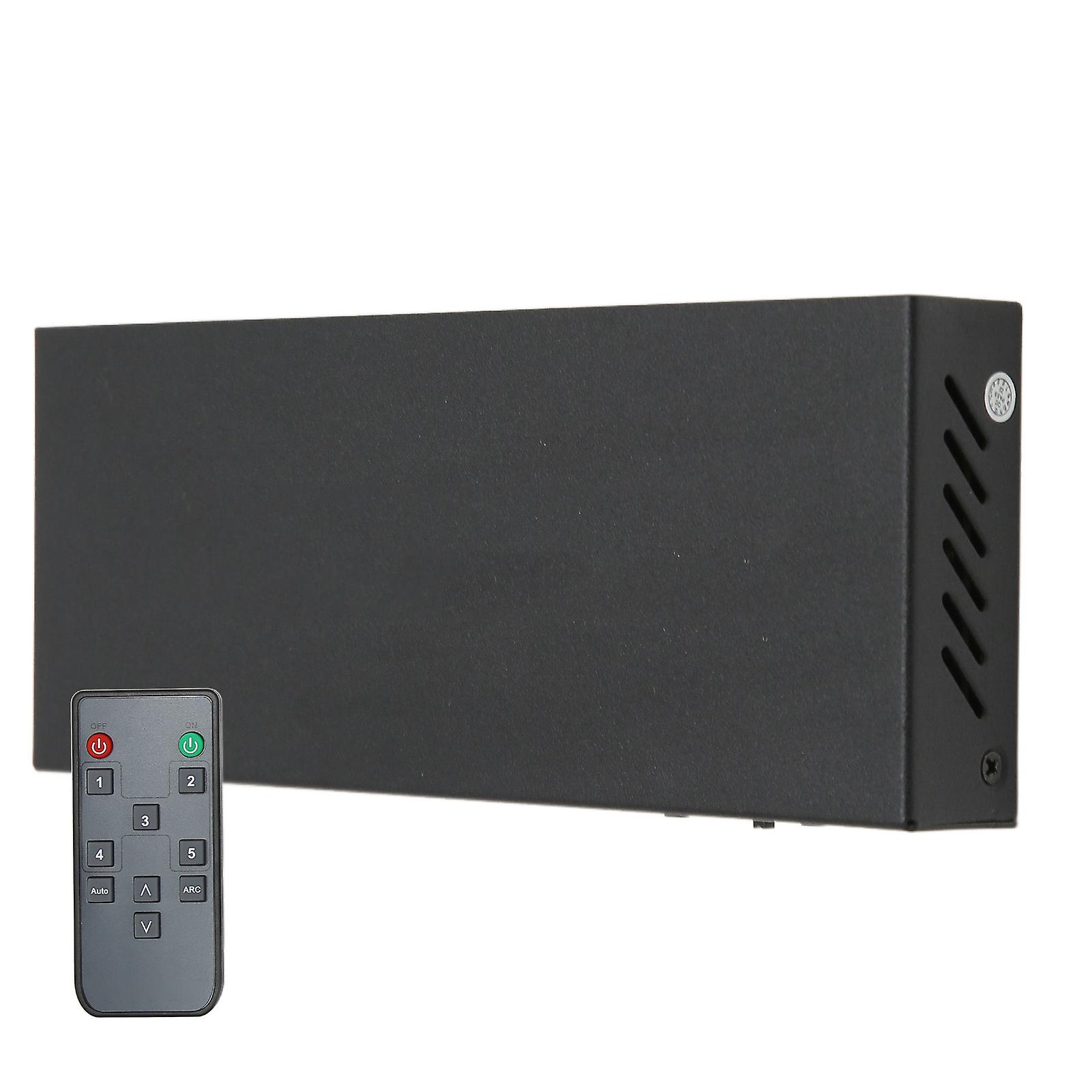 Sound Extractor 5 Port 4K60Hz UHD HDR HDMI Switch HDSW0032M1 UK Plug