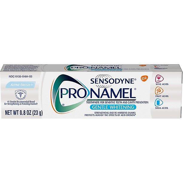 Sensodyne Pronamel Gentle Whitening Enamel Toothpaste For Sensitive Teeth, Alpine Breeze - 0.8 Ounces