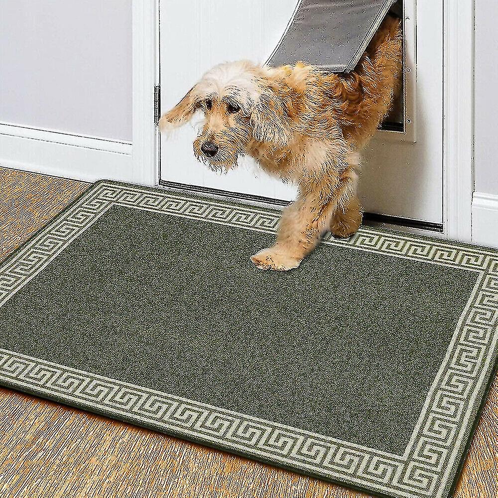 Zerbini interni antiscivolo Piccolo grande zerbino Tappeti lavabili Tappetino da cucina Tappetino da cucina Verde 60x90cm