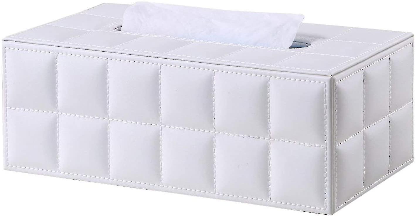 Rectangular Leather Tissue Box (shikai)-YUHAO