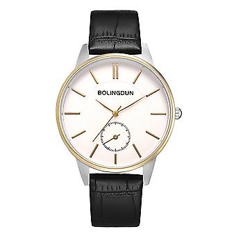 Modieus klassiek kwartshorloge Unisex casual paar polshorloge cadeau (#07), voor mannen en vrouwen