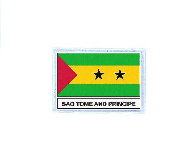 Ecusson patch badge prints flag STP sao tome principle