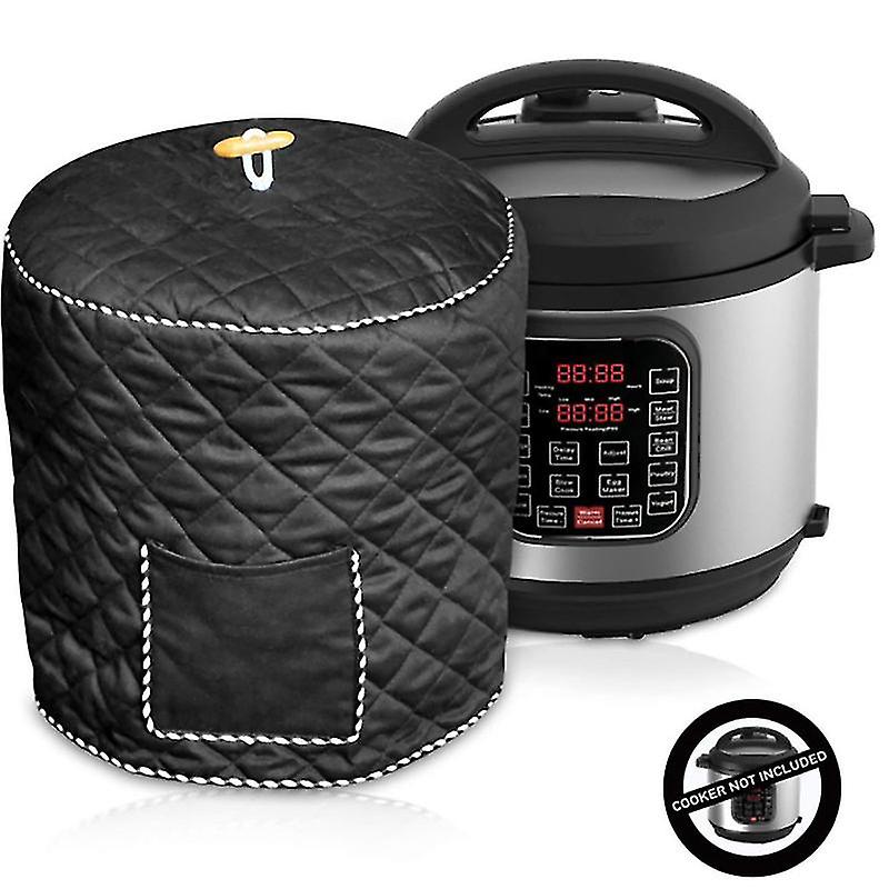 Lid for 6 Qt/8 Qt pressure cooker. - Custom-fit dust cover with pockets for use with Insta