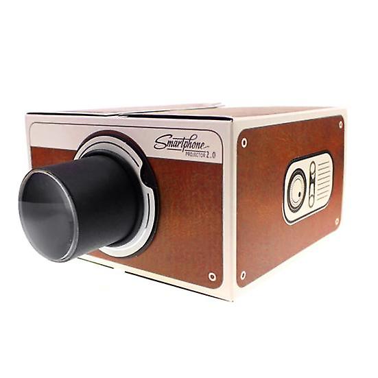 Cardboard Adjustable Mobile Phone Projector Household DIY Tool