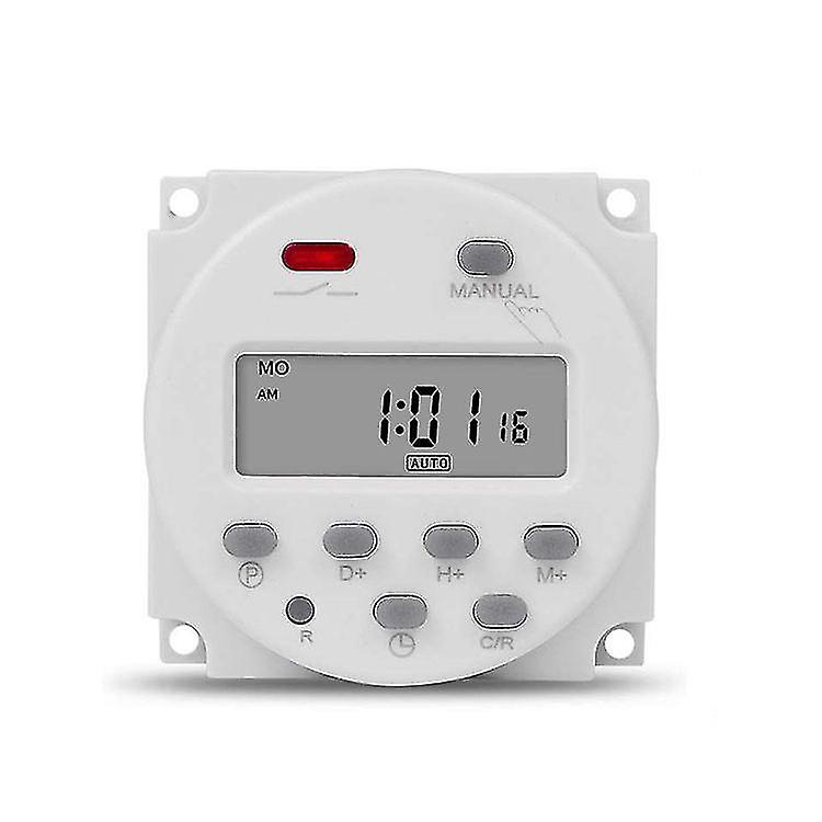 16a 110v/220v Lcd Digital Weekly Programmable Timer Switch/timer Relay Switch