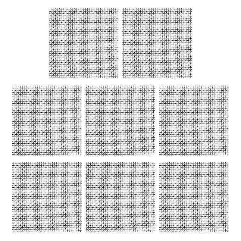 8pcs Stainless Steel Wire Mesh Pad