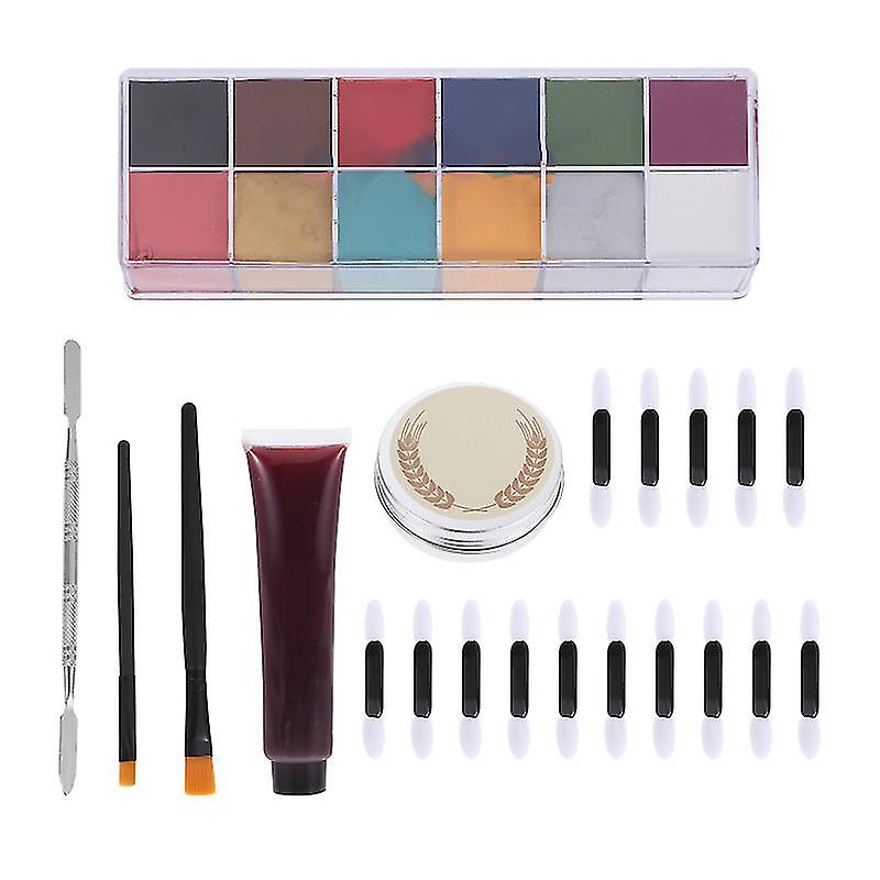 56pcs Special Effects Makeup Wax Set