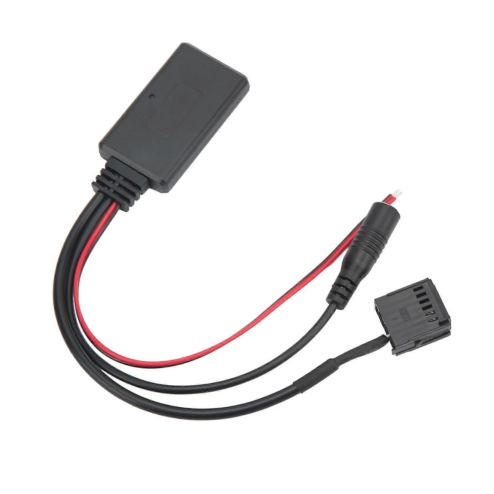 Car Bluetooth 5.0 Wireless Module 12pin Handsfree Mic Replacement for Ford Focus Mondeo 6000CD