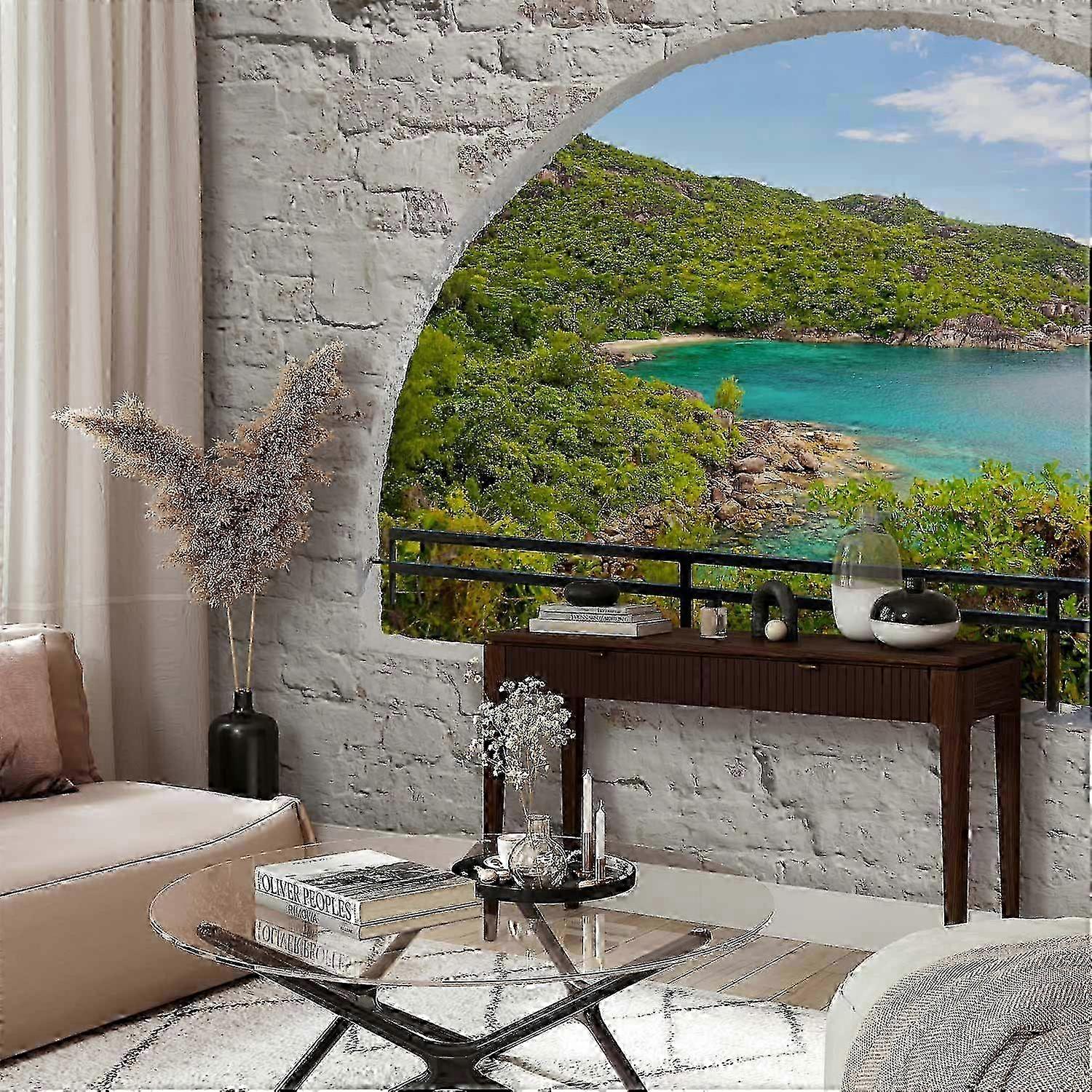 Self-adhesive Wall Mural - Emerald Island