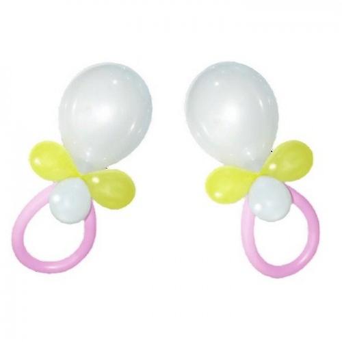 ガールベビーシャワーバルーンキット(64個入り)