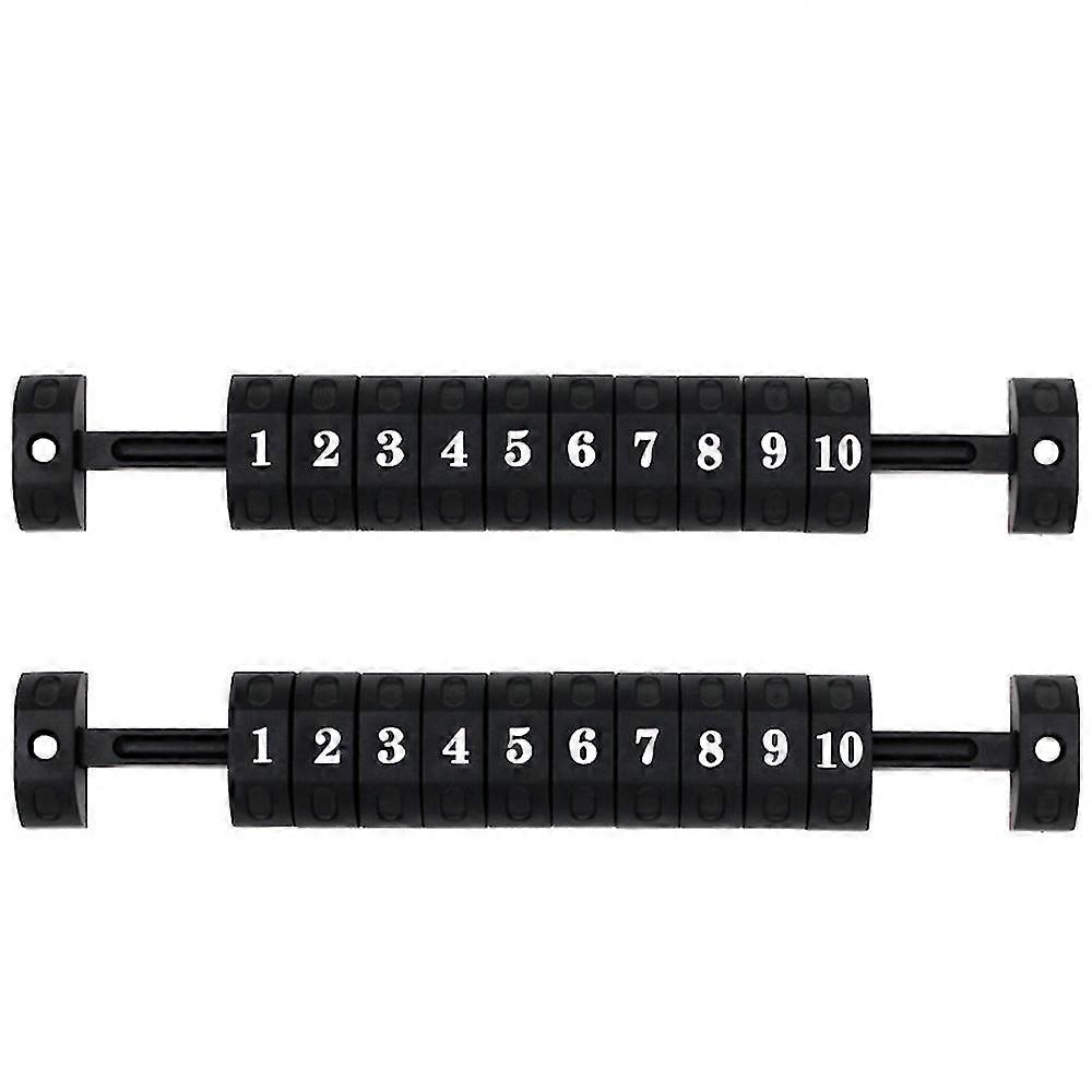 Table Football Score, 2pcs/Set 10 Numbers Table Football Units Counter Indicator for Table Games