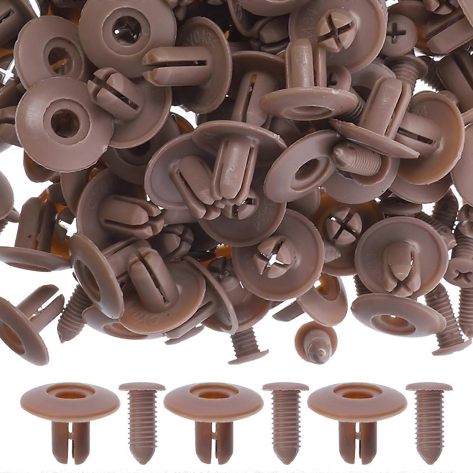 50Pcs Plastic Rivets for Car Bumper Fixator for Automobiles Auto Bumper