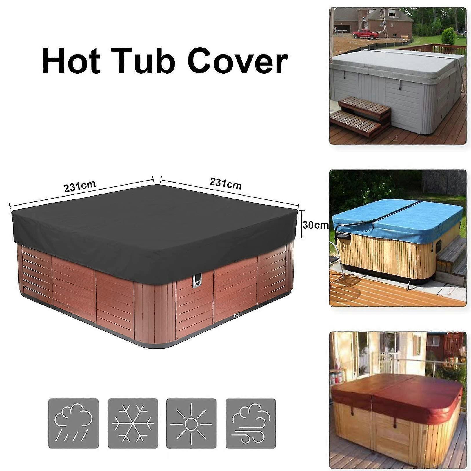 thumbnail image 2 of Pool Table Cover Sandbox Cover,Sandbox Cover,Square Tarp,with... 2 of 11