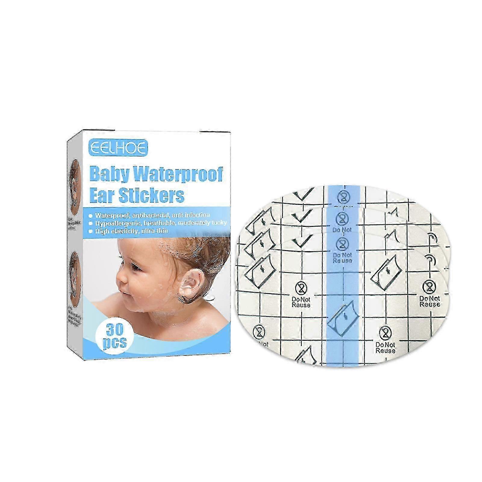 מדבקות אוזניים עמיד למים לתינוקות, שחייה לתינוקות, רחצה, שמפו, הגנה על האוזניים, מדבקות אוזניים נגד מים, מדבקות להגנה על האוזן -3382288354929