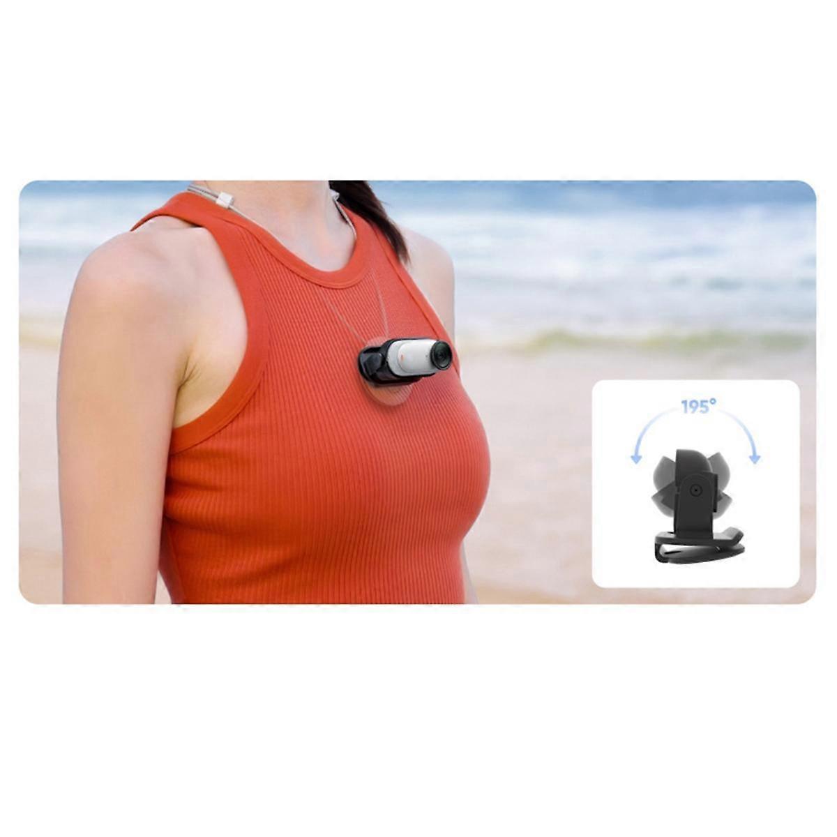 Magnetic Lanyard for Shadowstone GO 3/GO 3S Thumb Camera Chest First Person View Lanyard