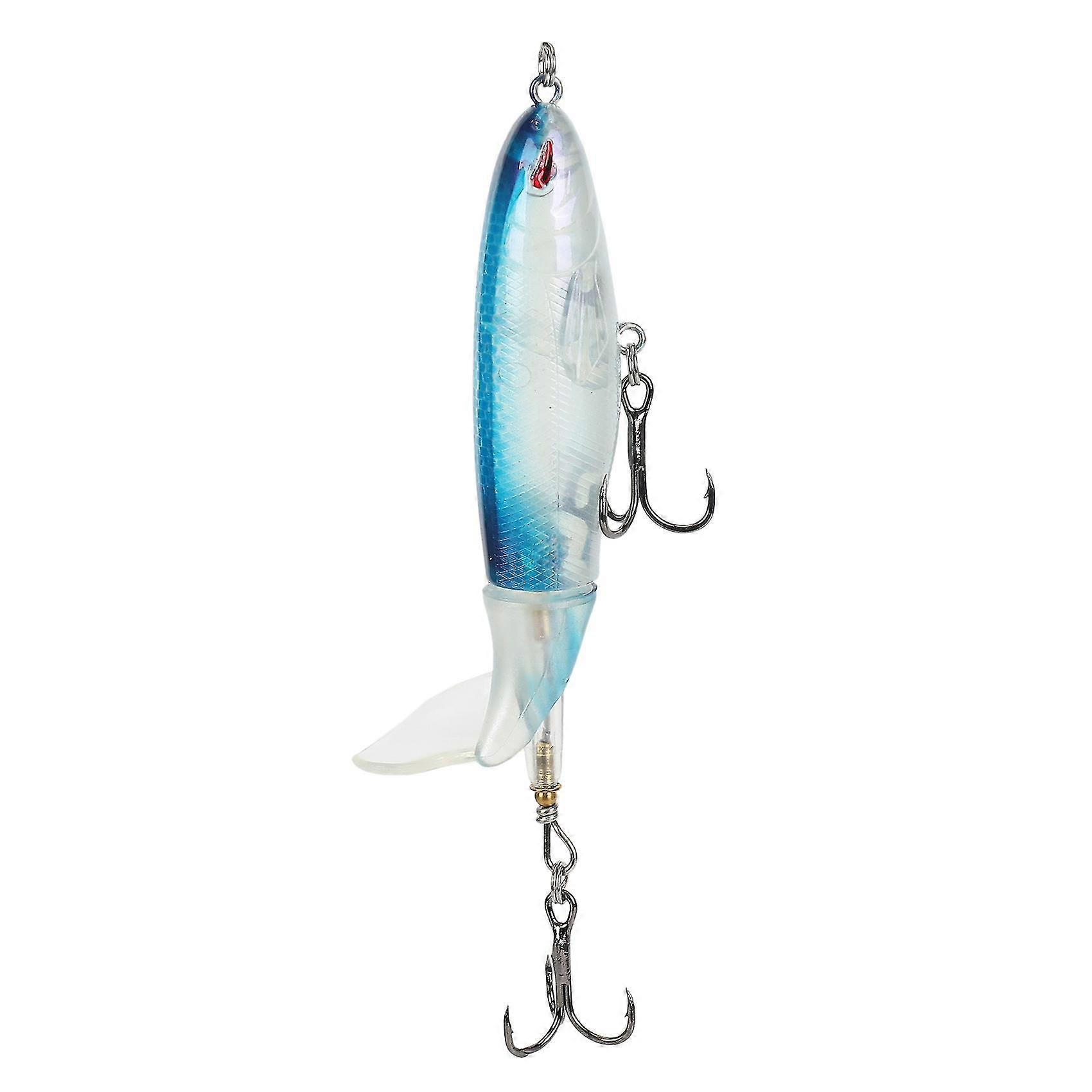 thumbnail image 2 of Snakehead Terminator Pro Whopper Plopper Topwater Lure – Rotating Tail – 100mm 1/2 Oz – For Bass & Pike 2 of 4