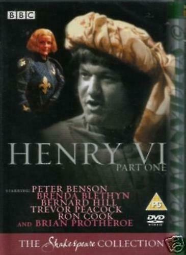 Henry VI Part One - BBC Shakespeare Coll DVD - Region 2