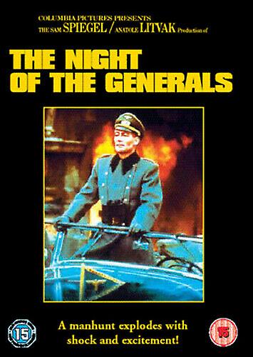 The Night of the Generals DVD (2004) Omar Sharif Litvak (DIR) cert 15 - Region 2