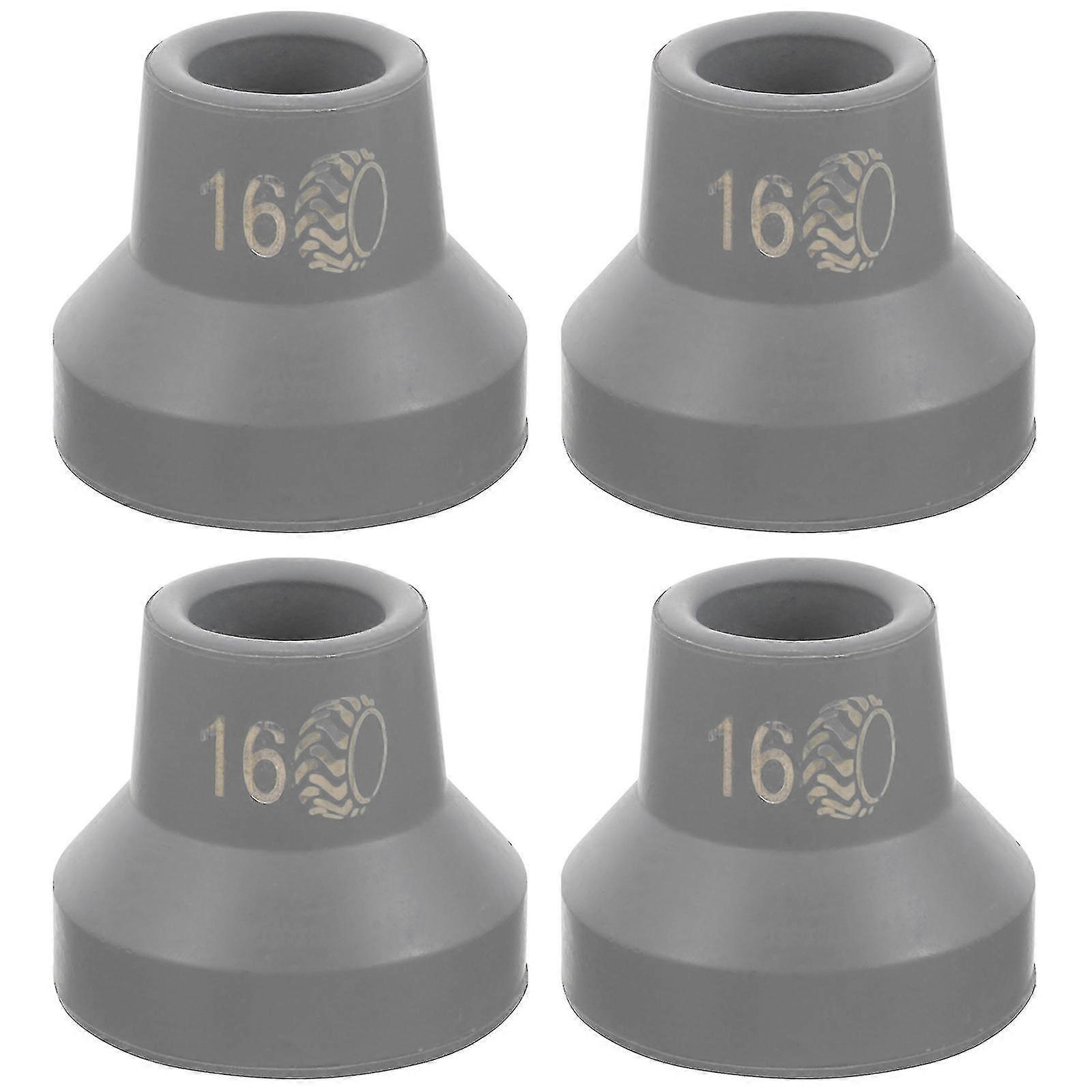 4pcs Crutch Replacement Tips Walking Cane Tips Crutch Replacement Cane Tips Nonskid Cane Protectors