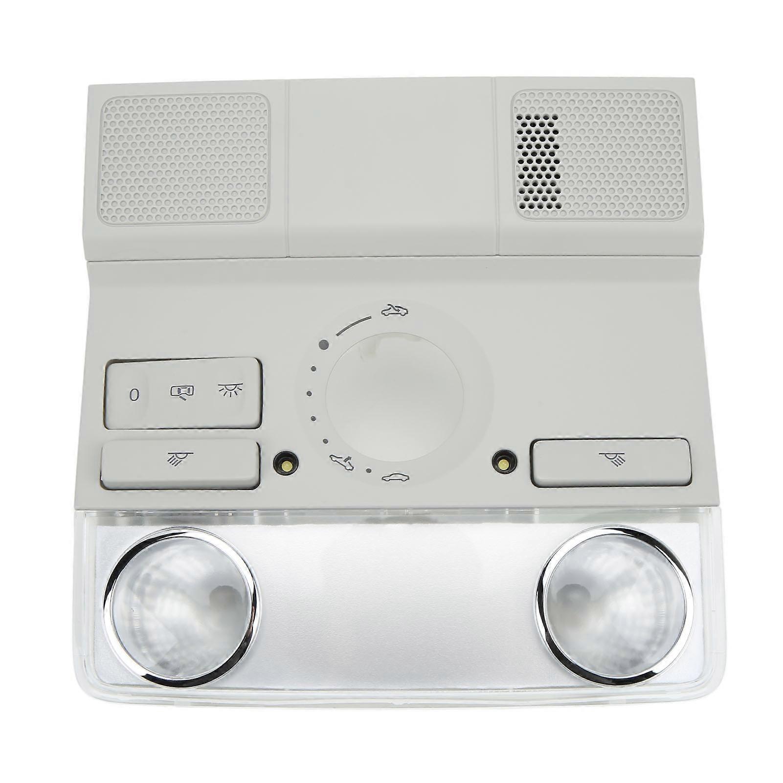 Gray Car Dome Light Front Ceiling Lamp Reading Light Interior Accessories Replacement for MK5 MK6 YEMAA