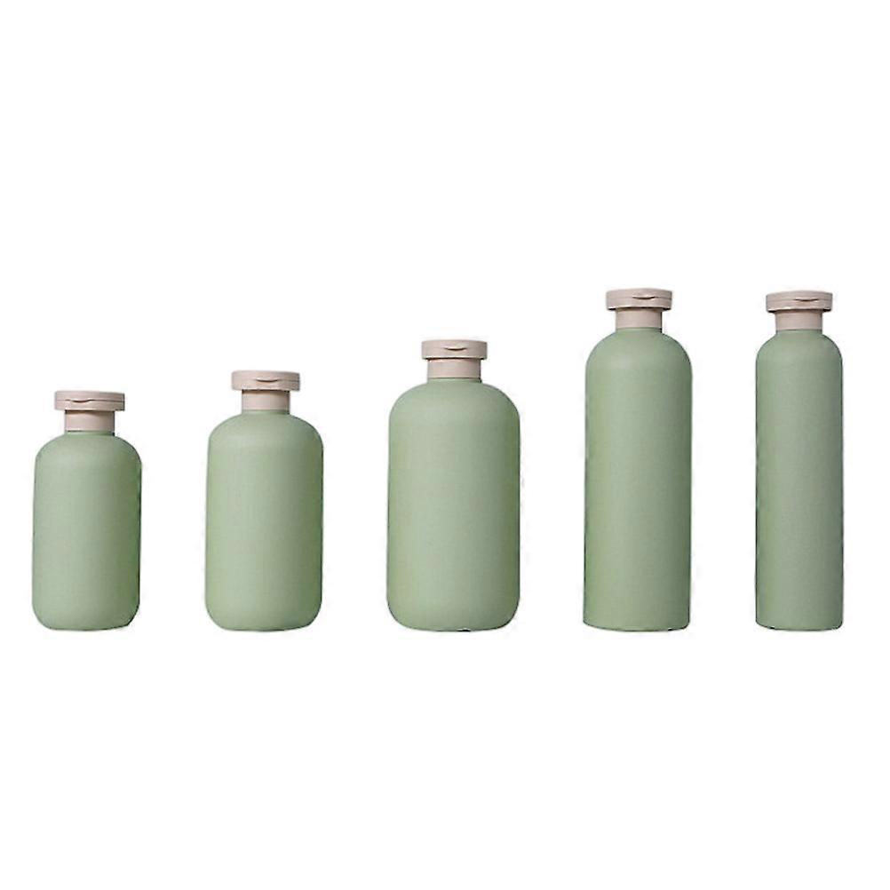 5pcs Simple Style Shampooing Sub Bottles Sub Containers Lotion Sub Bottles