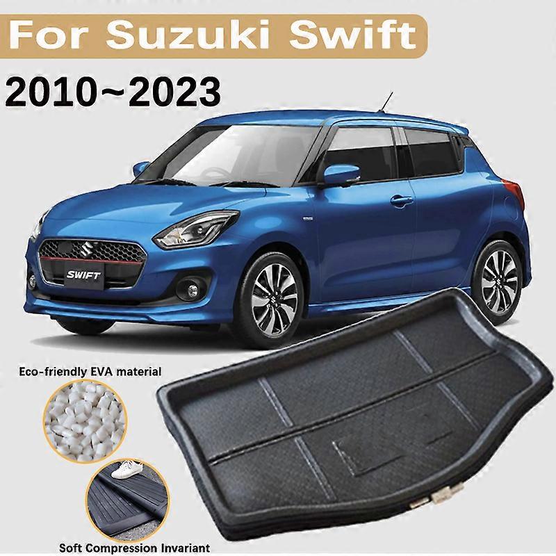 3D EVA Material for Suzuki Swift 2020 Accessories 2010~2023 Hatchback Car Trunk Mats Cargo Trunk Waterproof Carpet Storage Pad