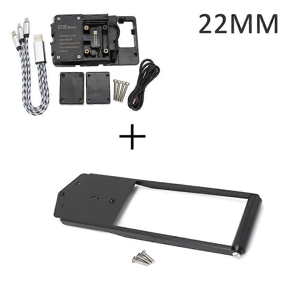 For Yamaha TRACER 900 TRACER 9 GT Tracer9gt New Motorcycle GPS Phone Navigation Bracket USB Charger Holder Mount Stand 2022 2022