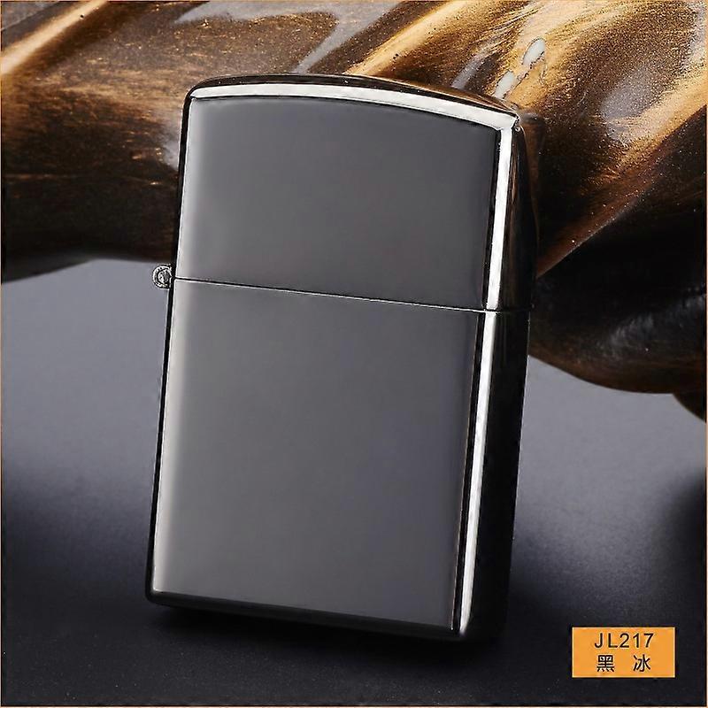 Usb Arc Charging Lighter Unique Cross Double Arc Pulse Ultra-Thin Windproof Black Ice Electronic Cigarette Lighter