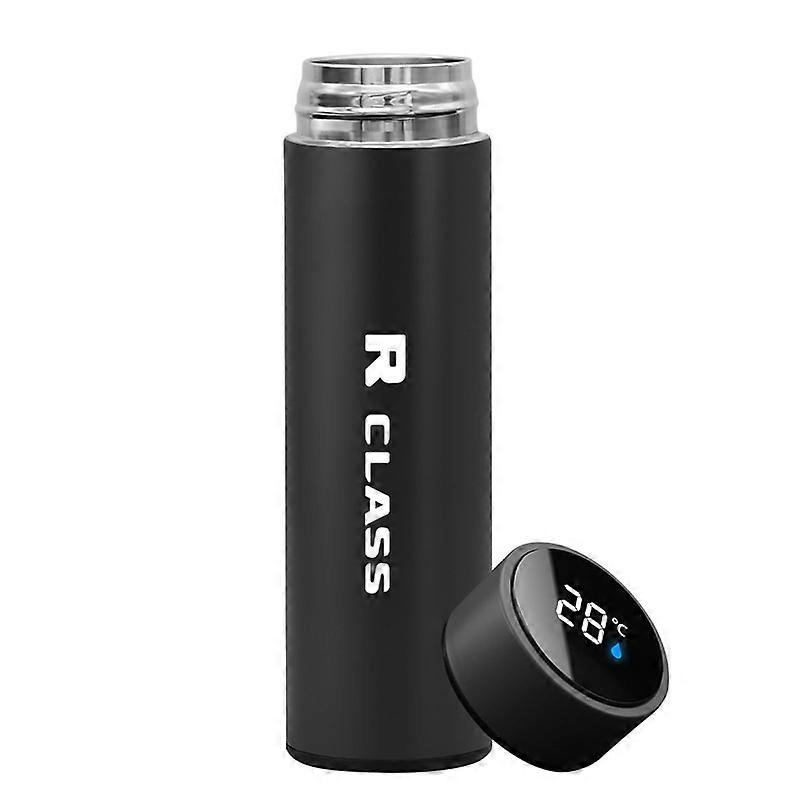 Tazza thermos digitale intelligente da 500 ml per Mercede R CLASS Bollitori termo sottovuoto con isolamento della bottiglia d'acqua con display di temperatura intelligente
