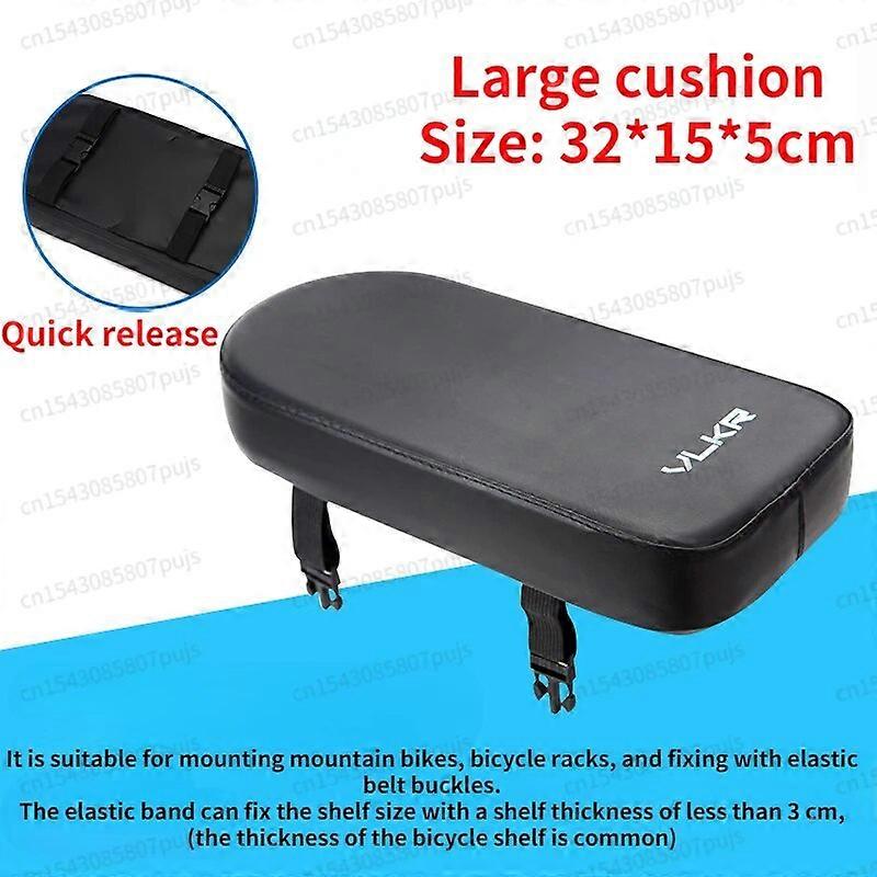 Bicycle Manned Seat Mountain Bike Back Rack Seat Cushion Manned Comfortable Saddle Child Back Seat Backrest Seat
